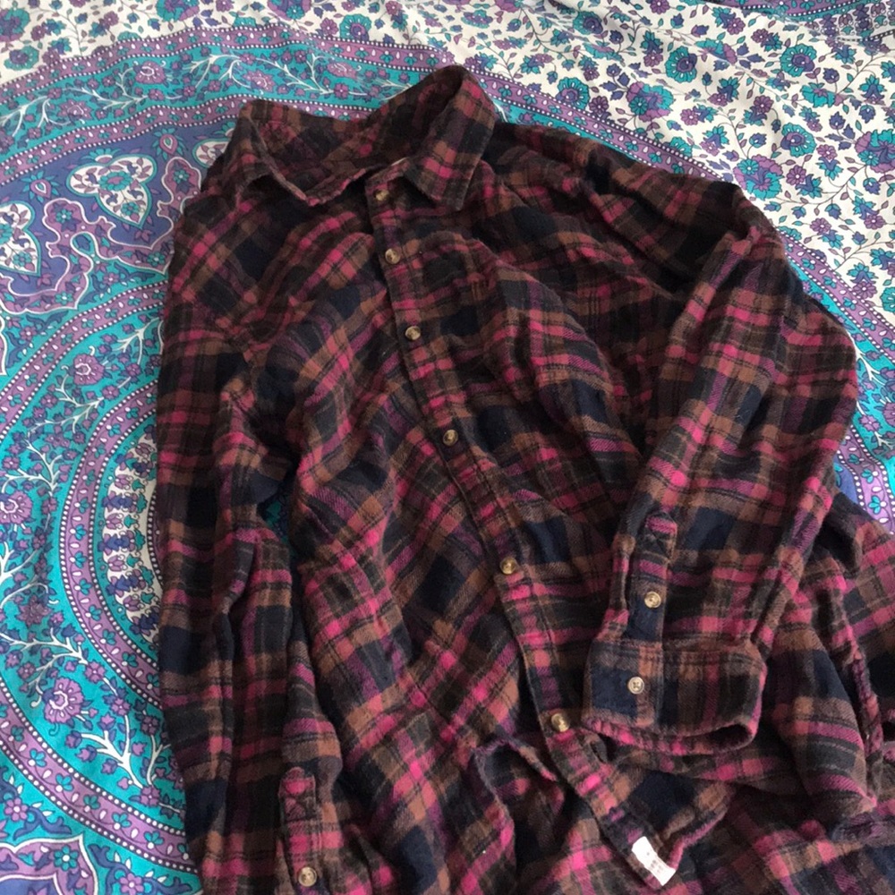Oversized flannel